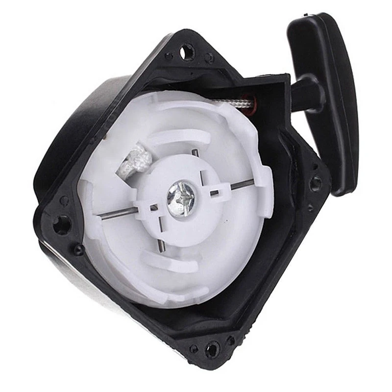 Parts Recoil Pull Starter Accessories Easy To Install For Brush Cutter 80mm Assembly Black Lawn Mower Lawnmower