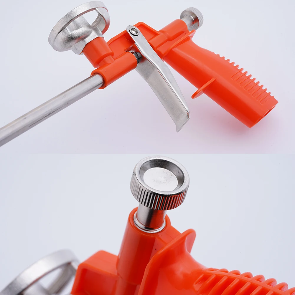 Foam Expanding Spray Gun Foaming Jet Glue Gun Metal Polyurethane Trigger Sprayer Pump Sealant Caulking Tool for House Renovation