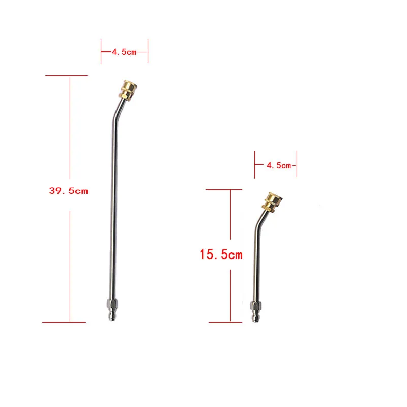 Pressure Washer Extension Rod Lance Set 4000PSI Spray Gun with 1/4 Inch Quick Connect for Efficient Cleaning