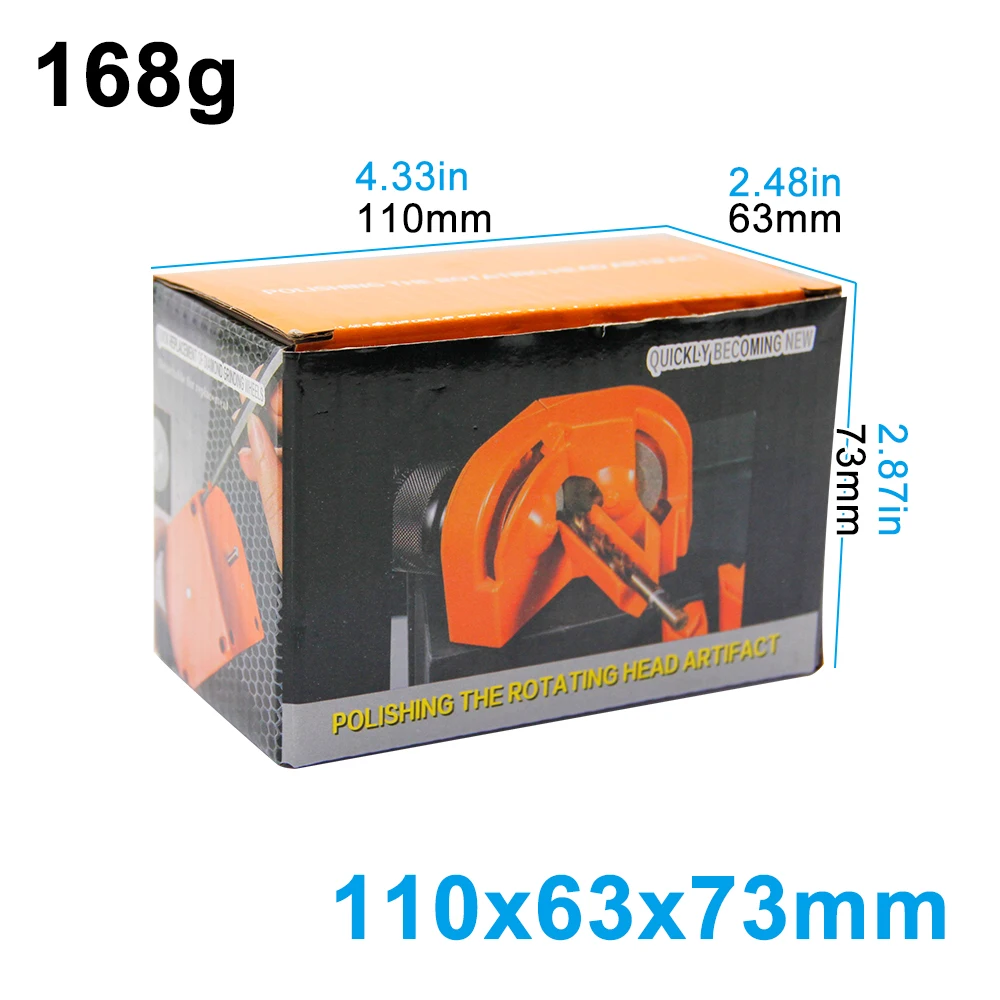 Portable V-shaped multifunctional twist drill impact drill milling cutter kitchen knife grind polishing tool accessories