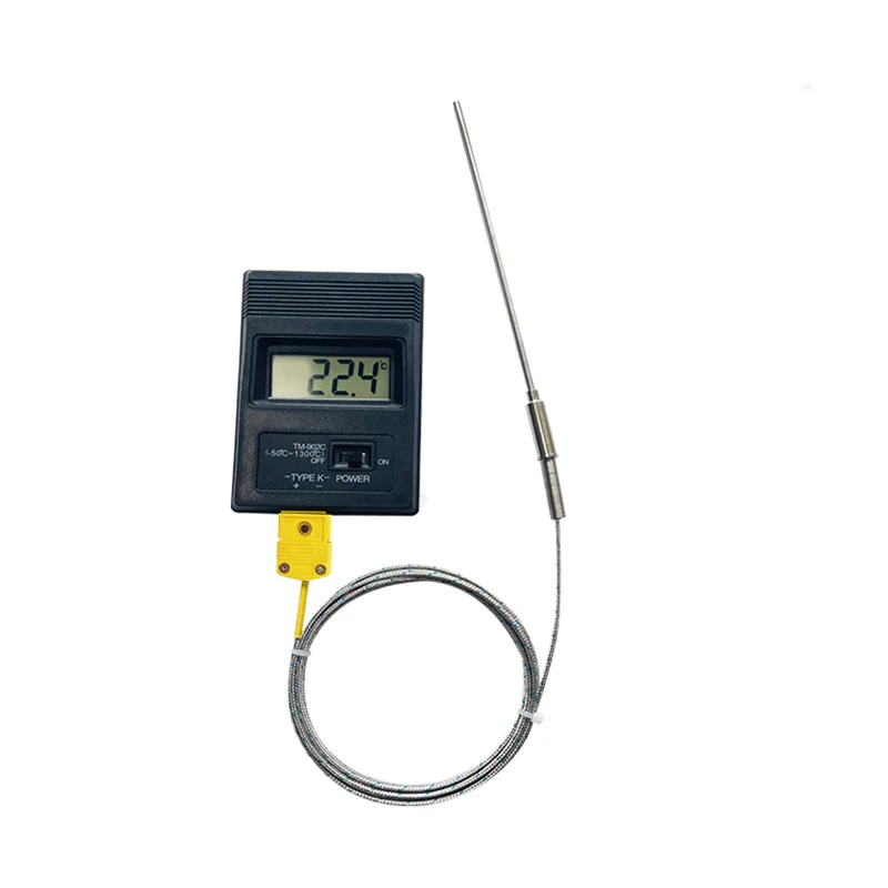Armoured Thermocouple K Type Bendable Sensor Wire 1mm//2mm/3mm-8mm Dia 100/200/300mm WRNK-191 0-1100 Degree Temperature Sensor