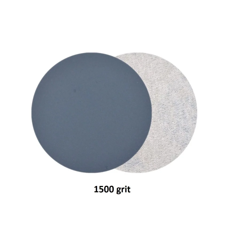 30Pcs 3inch 75mm Sanding Discs Wet/Dry Sandpaper 320, 400, 600, 800, 1000, 1500 Grit High Quality Sand Carabiner Round Sand Tray