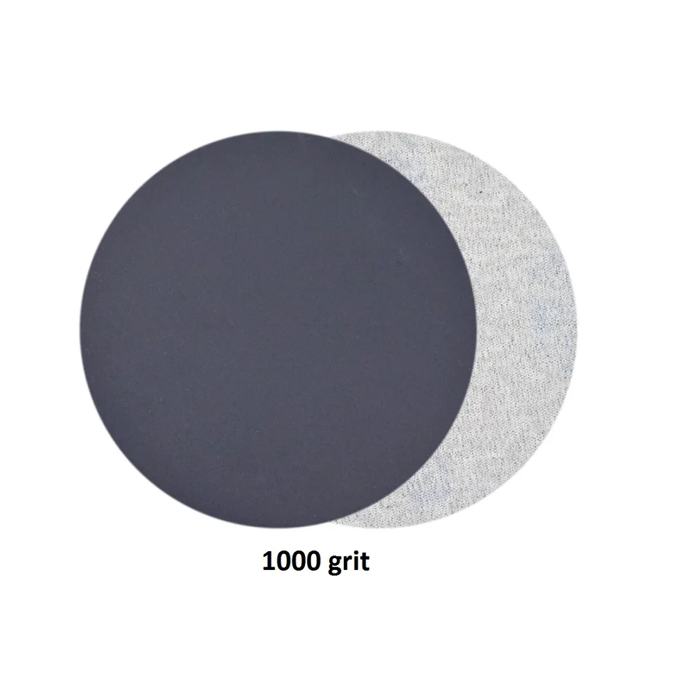 30Pcs 3inch 75mm Sanding Discs Wet/Dry Sandpaper 320, 400, 600, 800, 1000, 1500 Grit High Quality Sand Carabiner Round Sand Tray