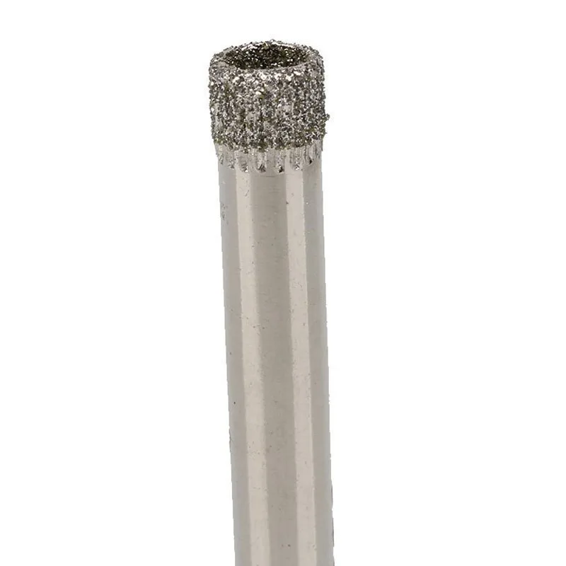10pcs 6mm Diamond Coated Drill Bit Tile Ceramic Glass Hole Saws Silver Cutter Opener Bits Drill Bit Tool