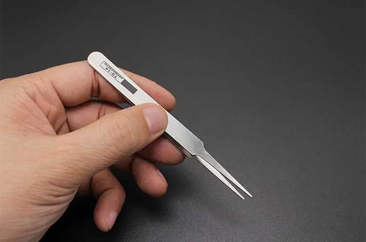 6pcs Watch Repair Tool Professional Stainless Steel Straight Curved Tweezer Watchmaker Detail Repair Tools for Mechanical Quartz