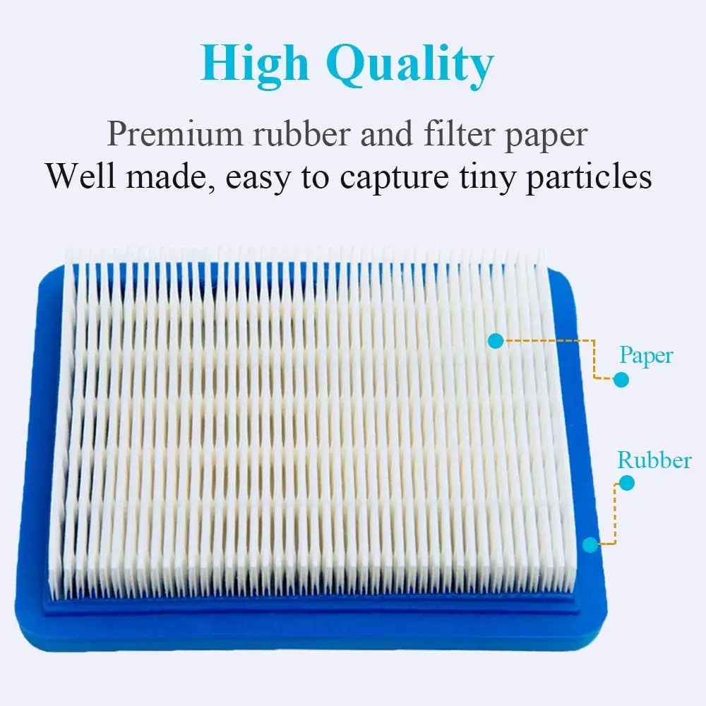 2/10pcs 491588 Air Filters For Briggs Stratton 491588 Toro 20332 Craftsman 3364 Lawn Mower O20 20 Square filter element