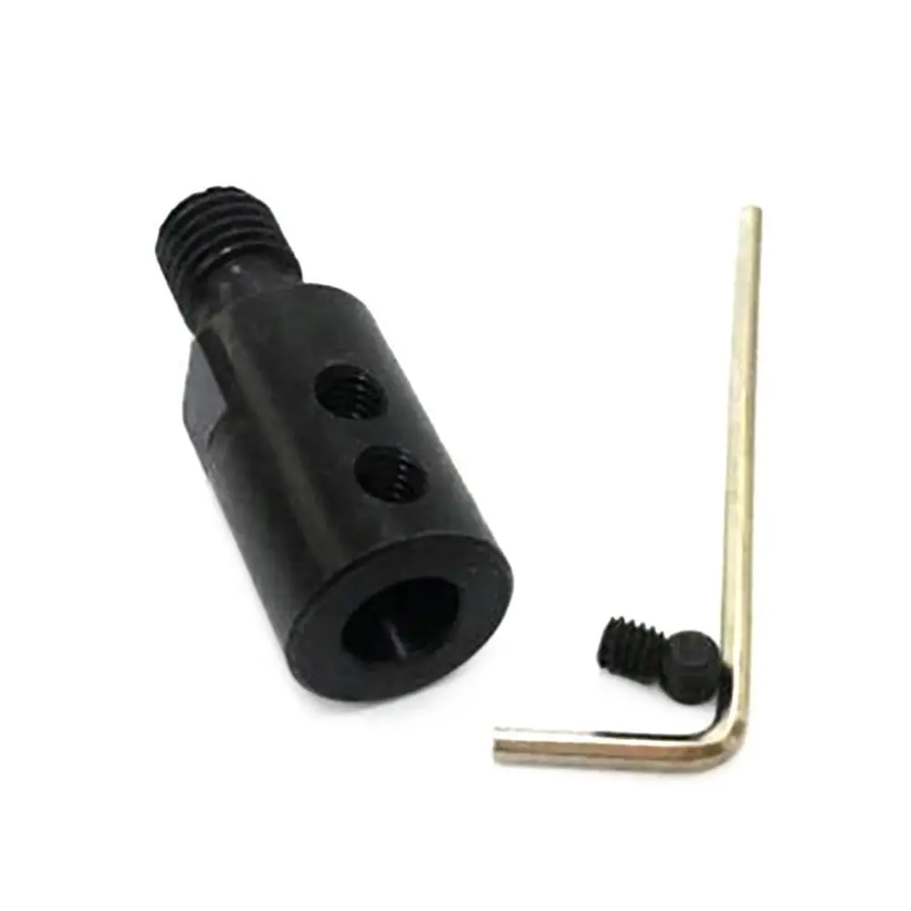M10 5/6/8/10/12/14mm Saw Blade Adapter Grinding Polishing Motor Shaft Adapter Connecting Rod Sleeve Coupler Drill Accessories
