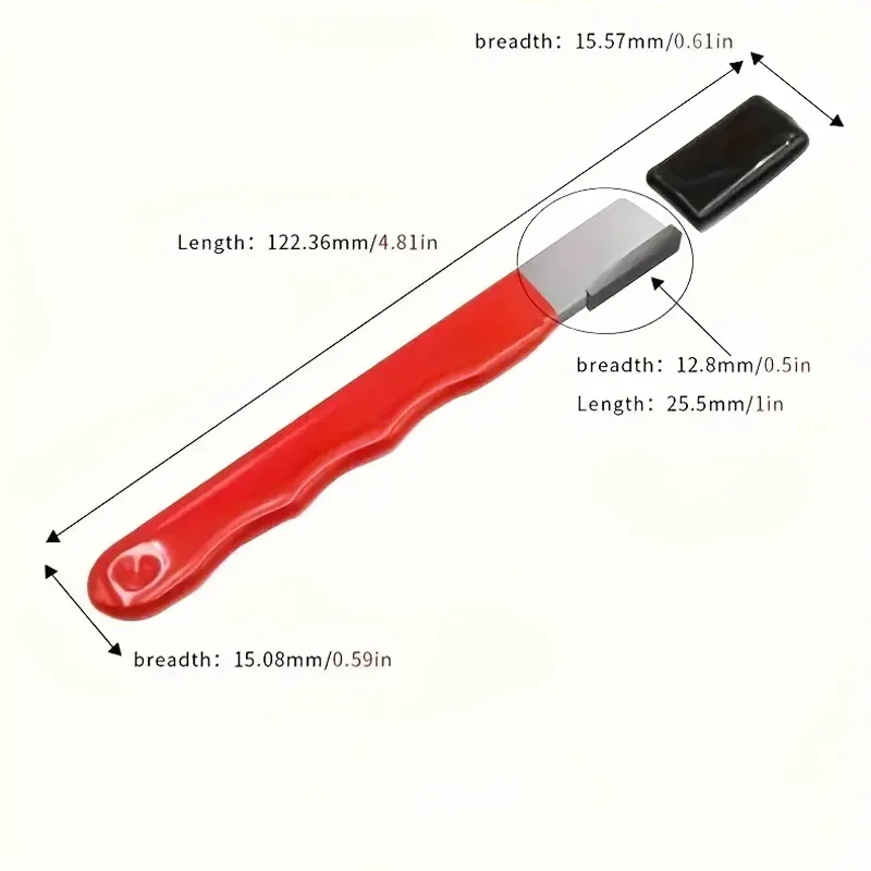 Portable Knife Sharpener Garden Scissors Kitchen Knife Mouth Sharpener Scraper Edge Trimmer Edge Scraper