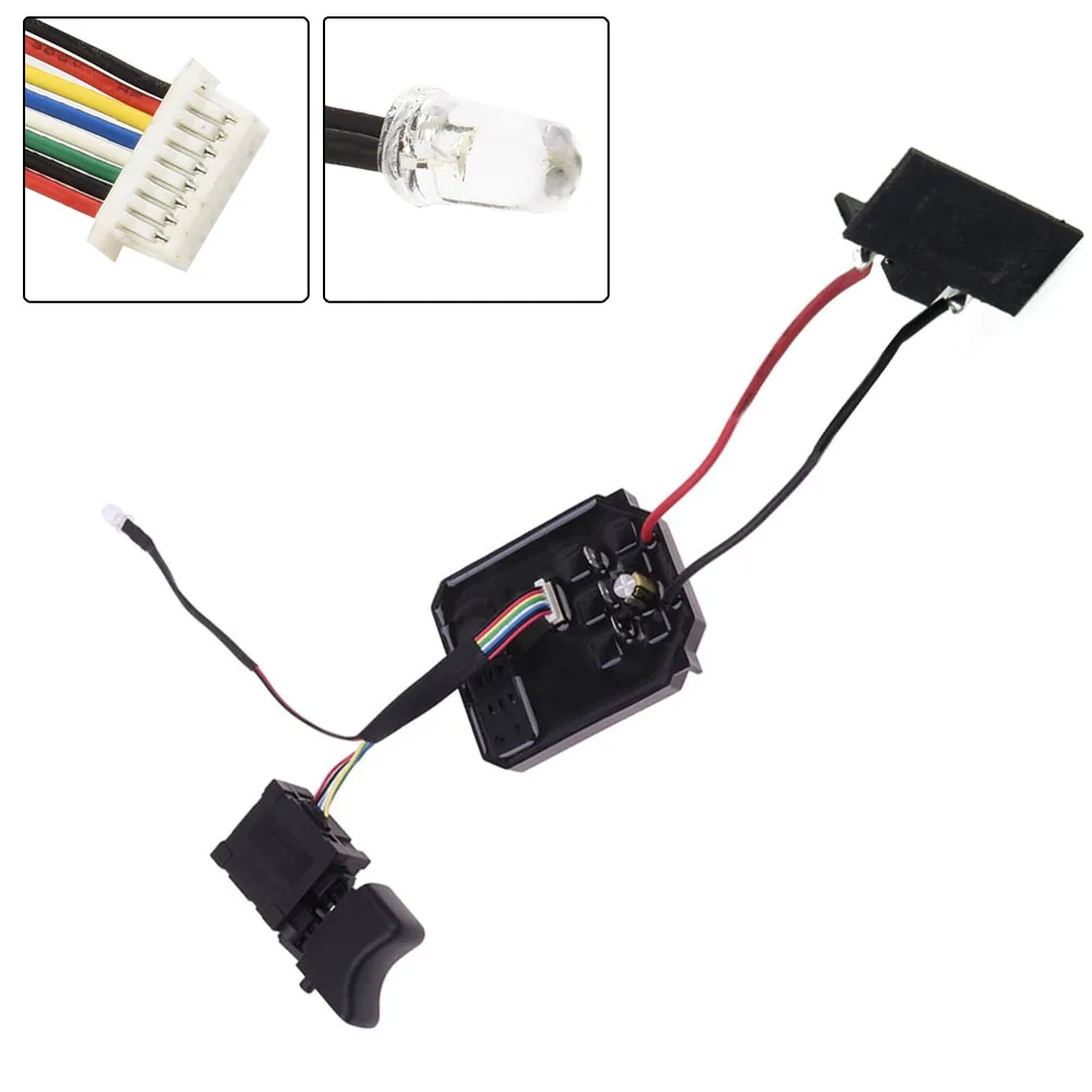 Brushless Electric Wrench Drive Control Board With Switch Suitable For 2106/161/169 General Angle Grinder Control Board