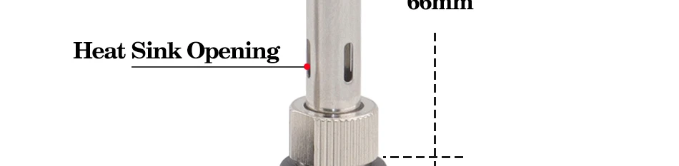 858D/852/936/937D/898D/907/8586 Universal Style Industrial Tools Electric Soldering Iron Station Cannula Casing Handle Adapter