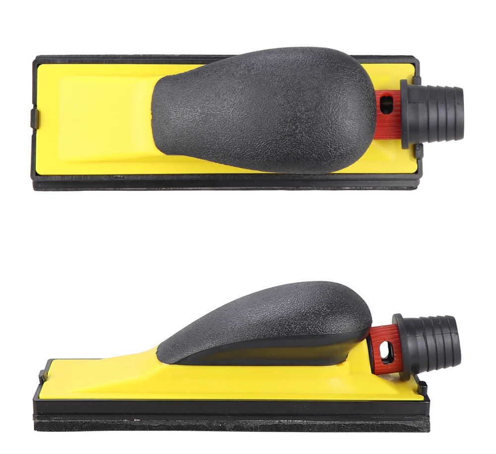 HIFESON 70x198mm Manual Vacuum Polishing Block Sanding Abrasive Block Hand Grinding Board 3 Types Arcs For Car Paint Surface