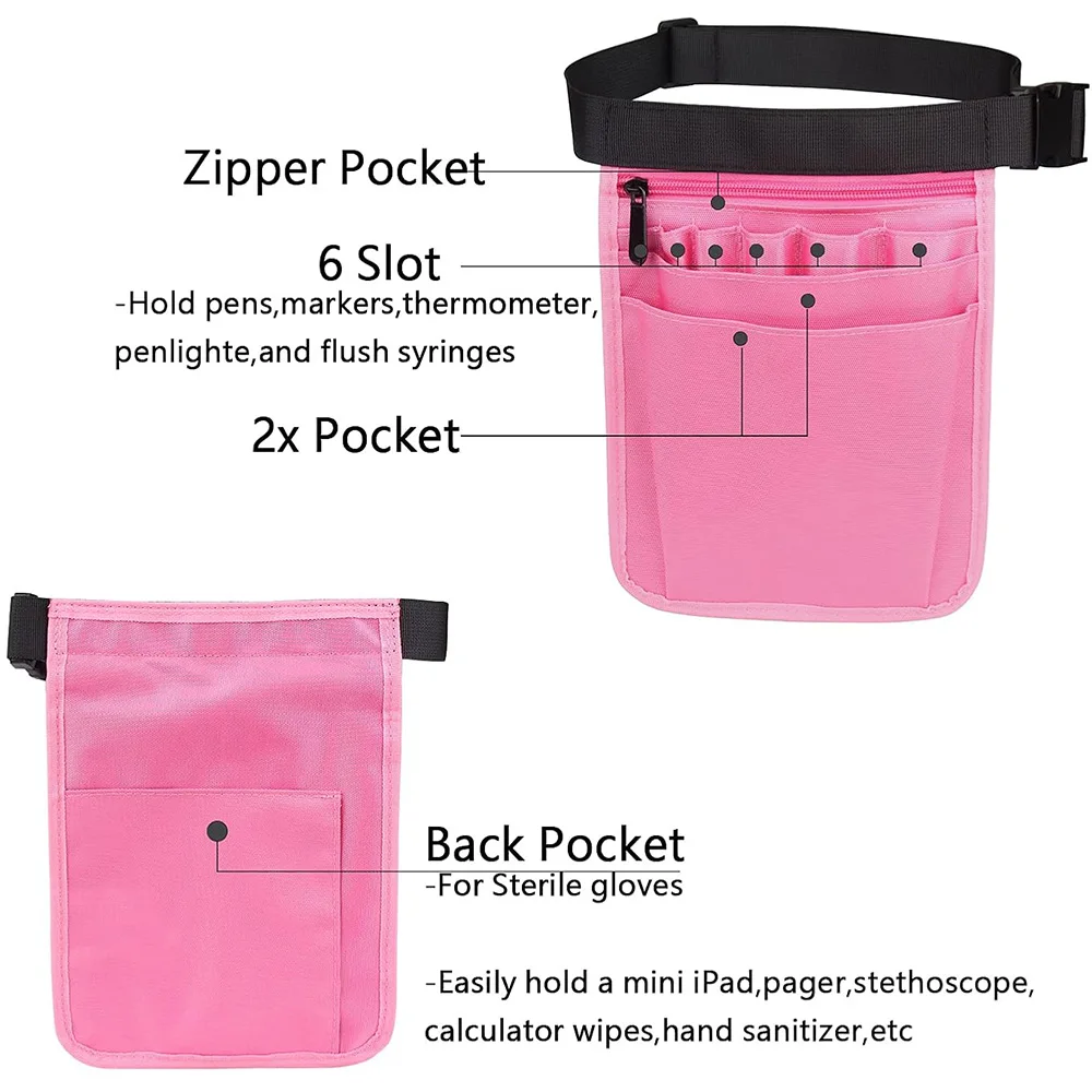 Tool Waist Bag Waterproof Hand Repair Nylon Hardware Toolkit Scissors Tongs Outdoor Universal Medical Staff Barber Storage Bags