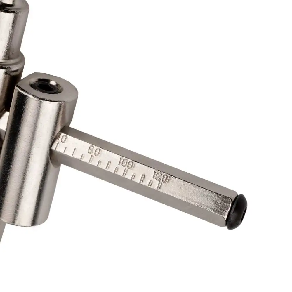 Nickel Plated Aircraft Hole Opener 120/200/300mm Household DIY Adjustable Integrated Ceiling Woodworking Hole Expanding Drill