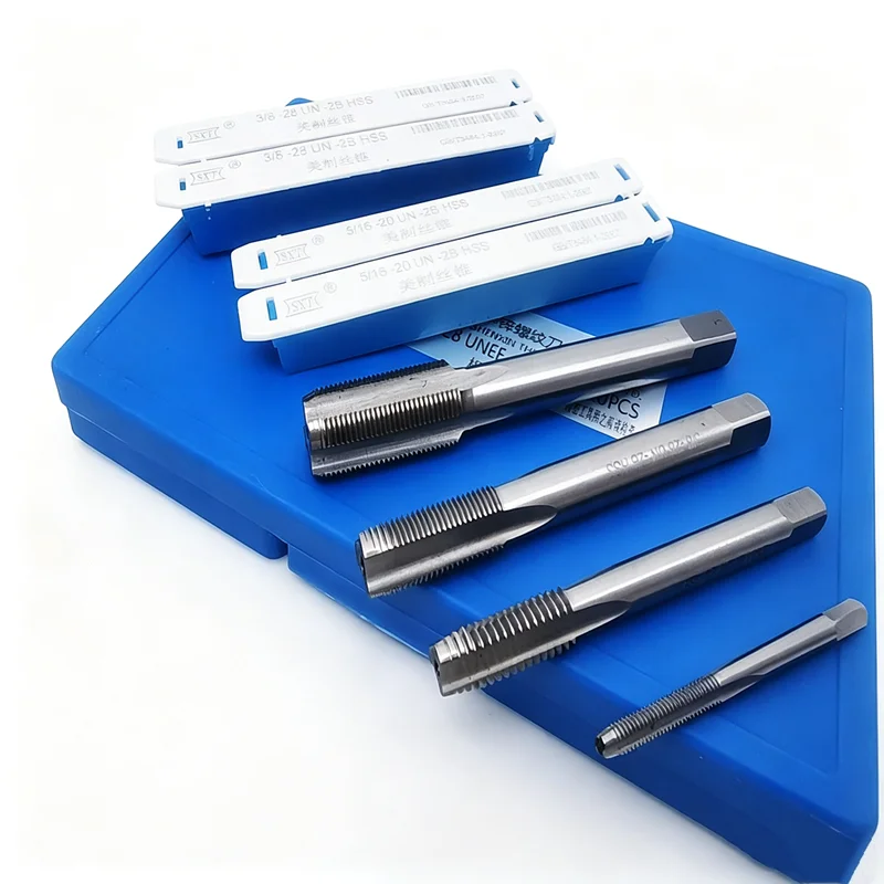 HSS American Standard Straight Groove Tap 0-80 4-40 6-32 8-32 9/64 7/32 3/16 1/4 5/16 3/8, Machine Tool Thread Tapping Tool