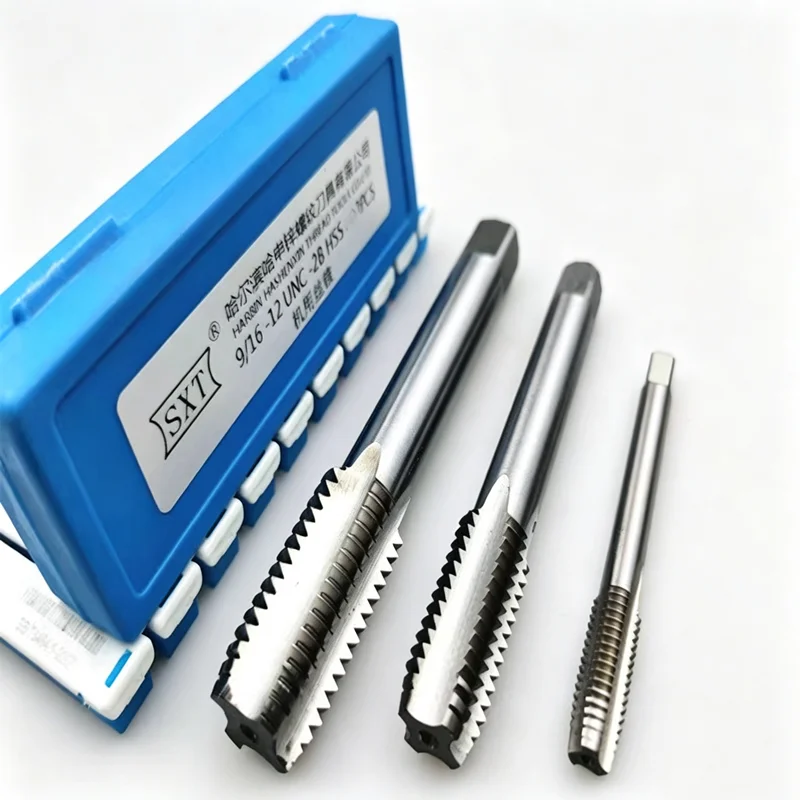 HSS American Standard Straight Groove Tap 0-80 4-40 6-32 8-32 9/64 7/32 3/16 1/4 5/16 3/8, Machine Tool Thread Tapping Tool