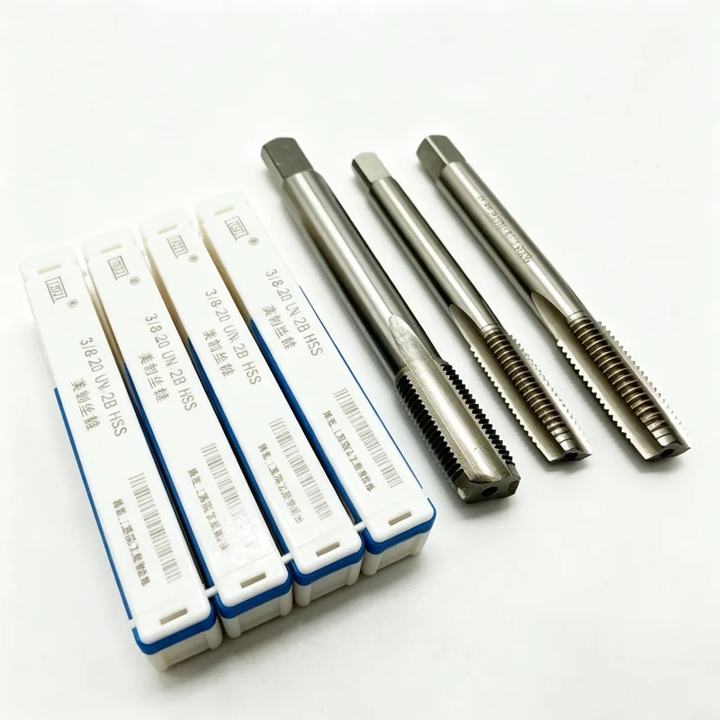HSS American Standard Straight Groove Tap 0-80 4-40 6-32 8-32 9/64 7/32 3/16 1/4 5/16 3/8, Machine Tool Thread Tapping Tool