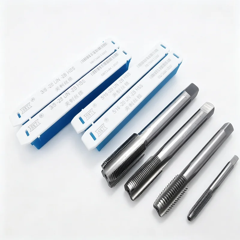 HSS American Standard Straight Groove Tap 0-80 4-40 6-32 8-32 9/64 7/32 3/16 1/4 5/16 3/8, Machine Tool Thread Tapping Tool