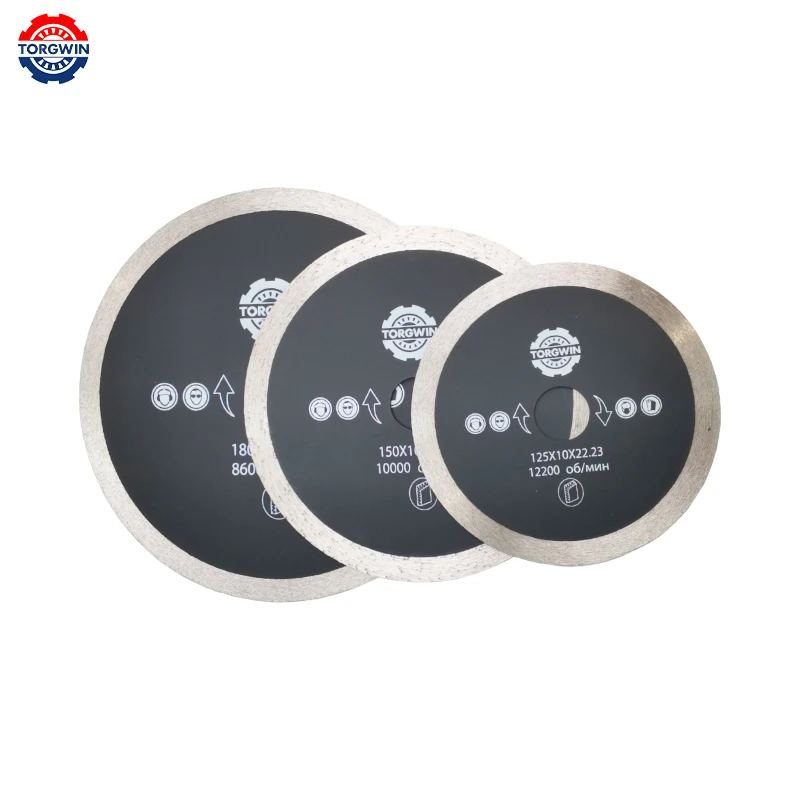 Ultra-thin Diamond Saw Blade 115/125/150/180/200/250mm*22.23mm 1.2/1.5mm Thin Cutting Disc Forglass Ceramic Tile Marble
