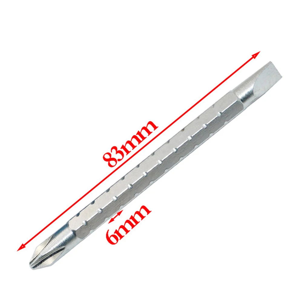 Short Handle Magnetic Screwdriver Chrome Vanadium Steel Mini Dual Purpose Scalable Screwdrivers For Household Repairs