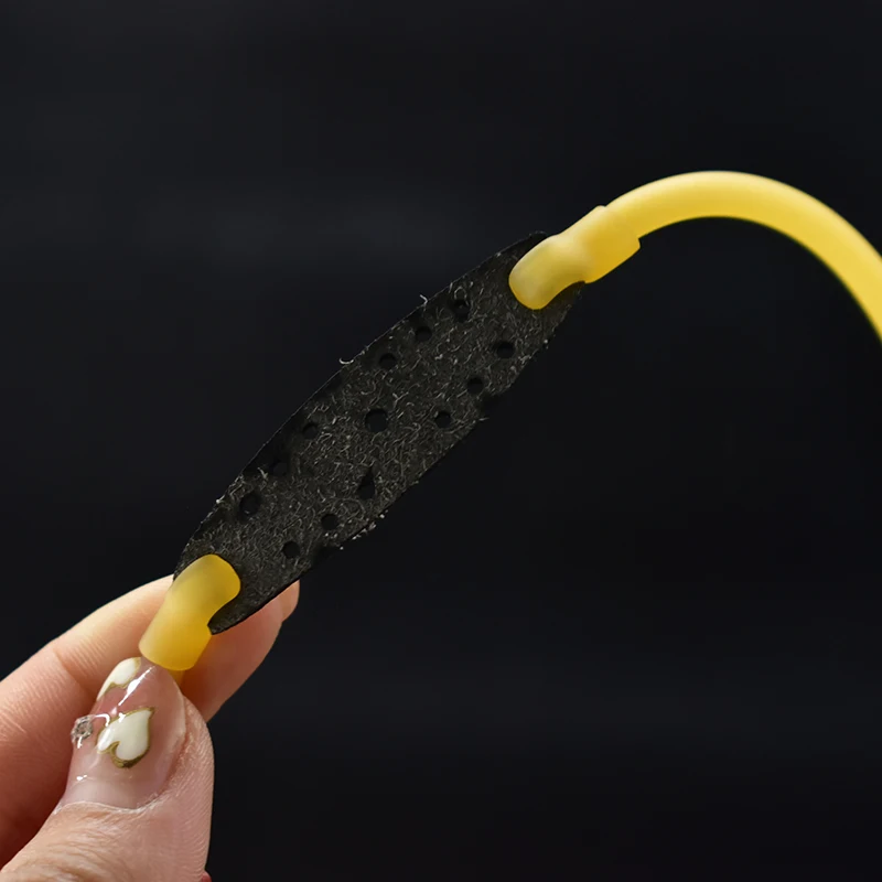 Slingshot Shooting Tubular Rubber Bands High Power Slingshot Hunting Card Ball Rubber Band Accessories Highly Elasticity