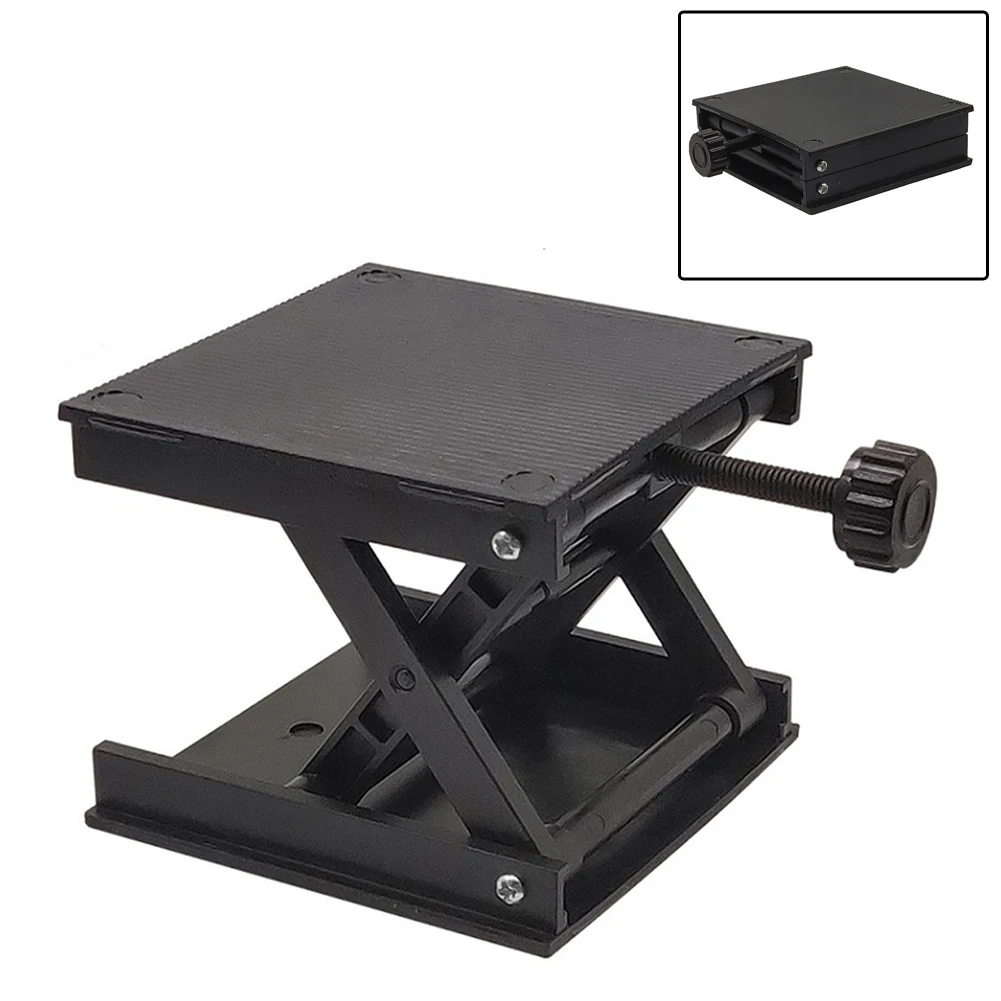 Lifting Stand Lifter For Woodworking Engraving Machinery Spirit Level Lift Table Manual Stands Construction Platform Experiment