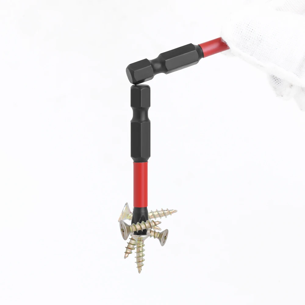 LAVIE 1/4in Hex Shank Strong Magnetic 5A S2 Material PH2 X 50mm 70mm 90mm Non-Slip Screwdriver Bit P04PH2050