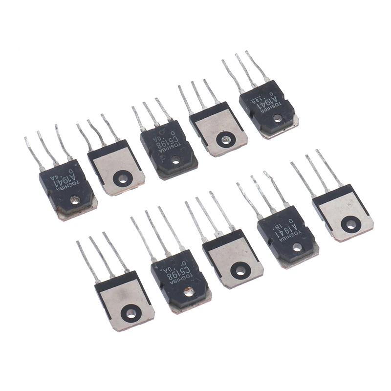 10PCS 5pairs 2SC5198 2SA1941 TO3P TO-3P Transistor original authentic