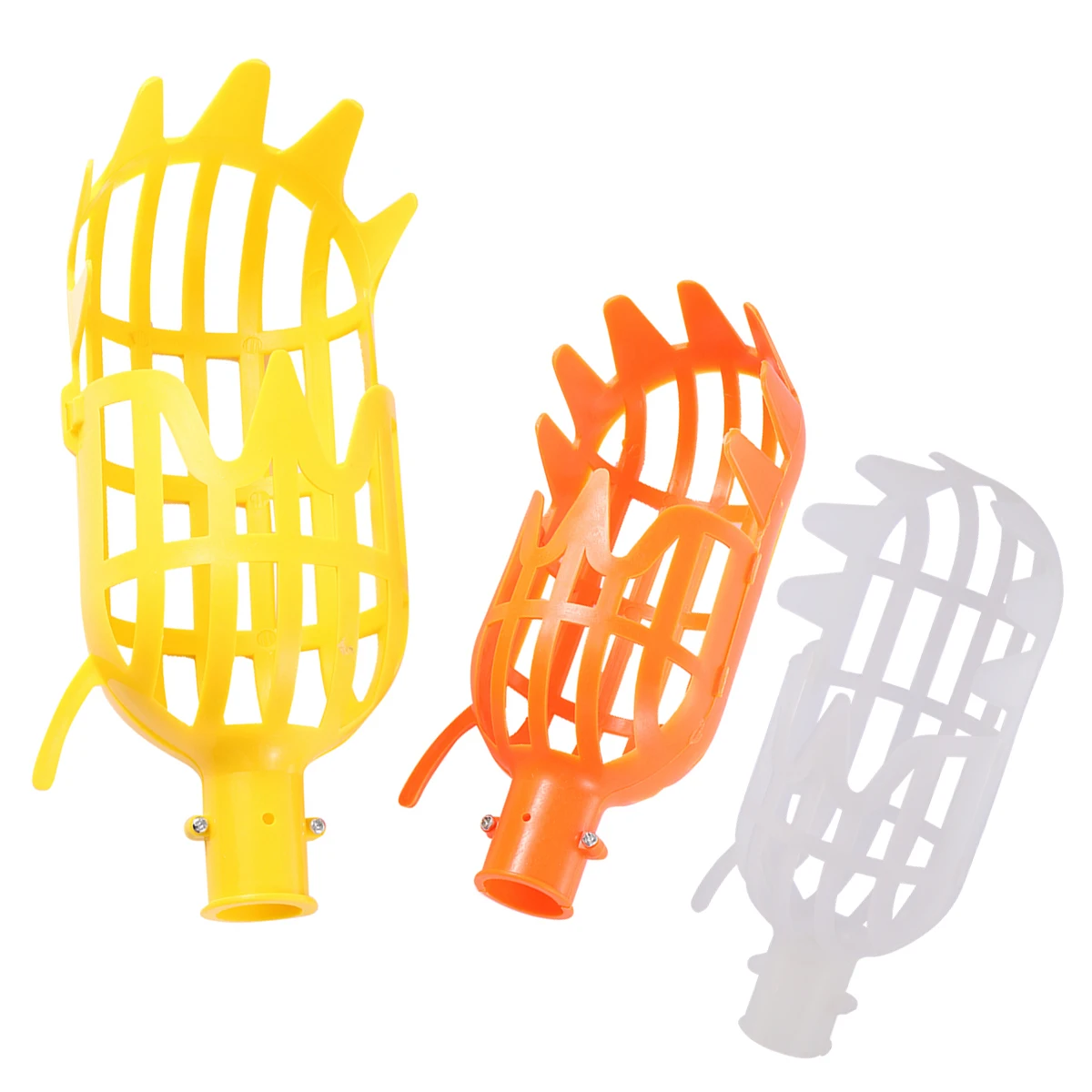 1Pc High-altitude Plastic Fruit Picking Tool Garden Orchard Field Basket Fruit Picker Head Apple Pear Peach Lemon Fruits Picking