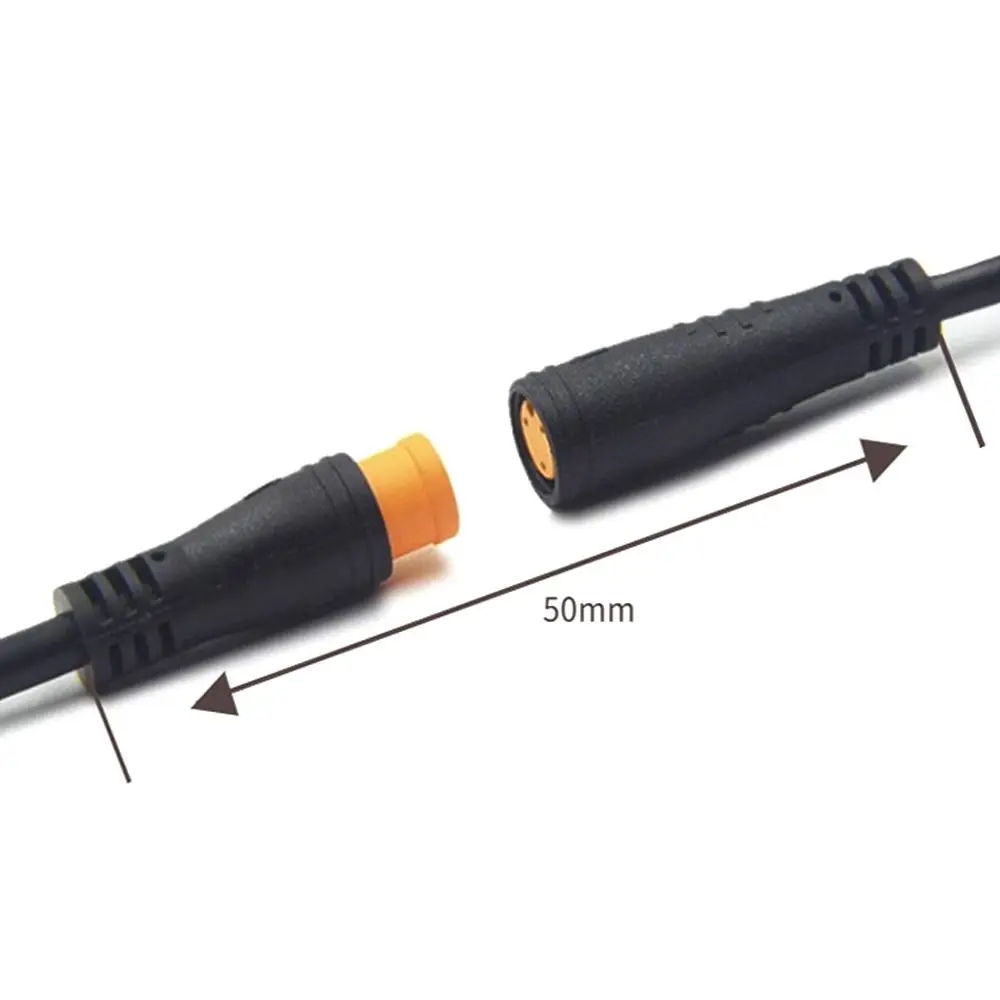 LED Power Signal Line 2/3/4/5/6Pin M8 Signal Connector Cable Male Female Waterproof Connector Outdoor Ebike Plug Wire Cable