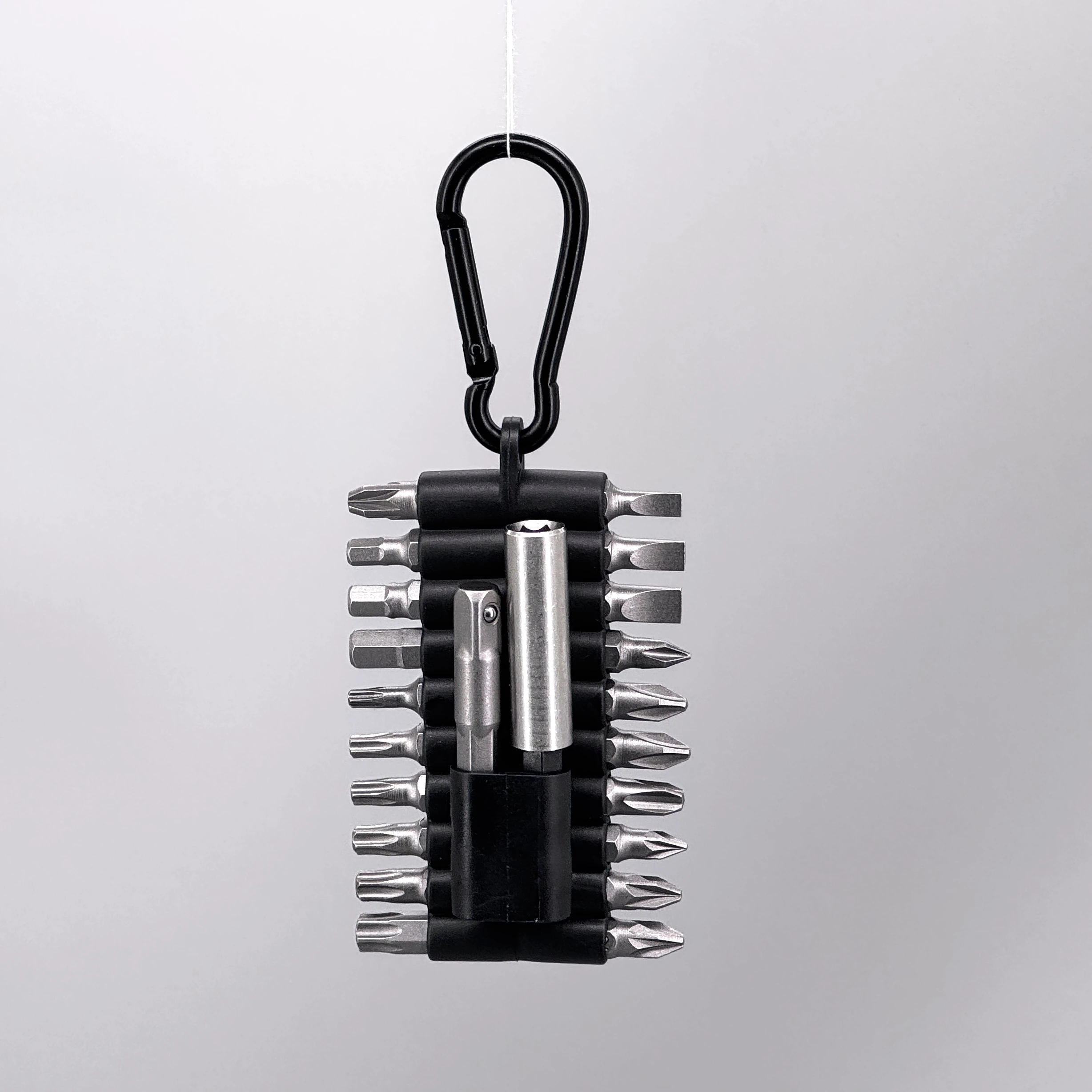 22-Piece Multi-impact Magnetic Screwdriver Bits Set CRV Insert Power Bits with Organizer Sleeve, Storage Strip for Home Repair