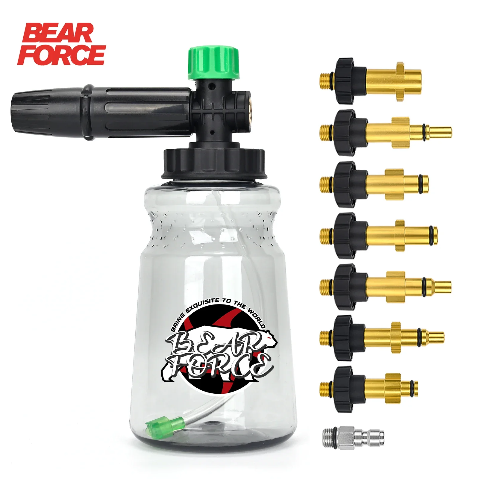 Pressure Washer Foam Lance Foam Nozzle Car Wash Foam Maker for Karcher Elitech Bort AR Bosch Michelin Pressure Washer