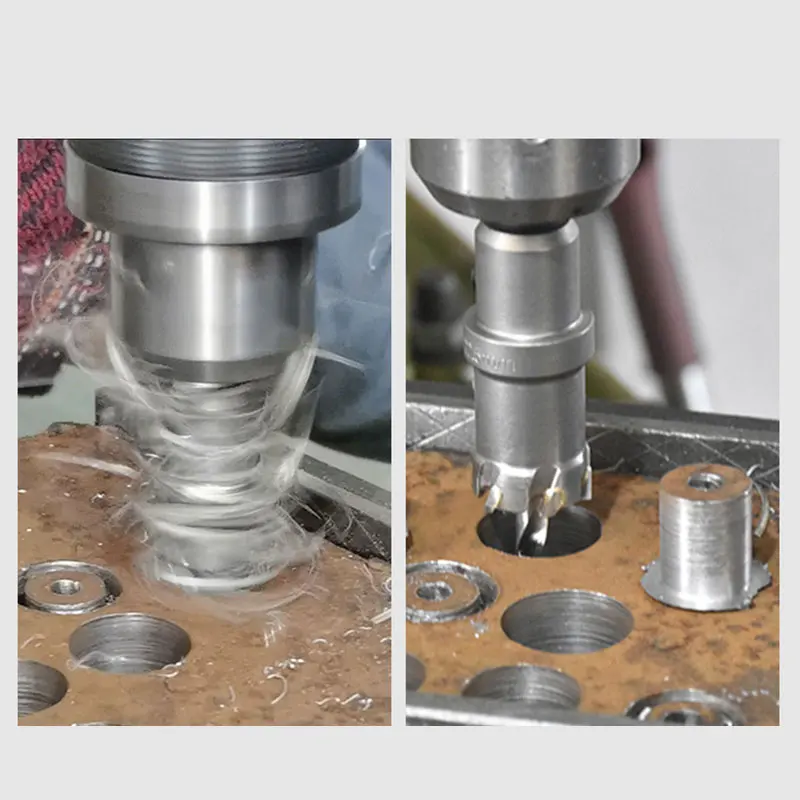 16-125mm Core Drill Bit Stainless Steel Hole Saw TCT Carbide Tip Cobalt Drill Bit Metal Cutting Drilling Power Tools