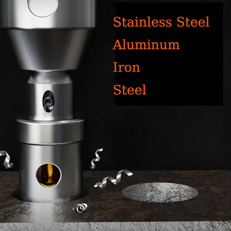 16-125mm Core Drill Bit Stainless Steel Hole Saw TCT Carbide Tip Cobalt Drill Bit Metal Cutting Drilling Power Tools