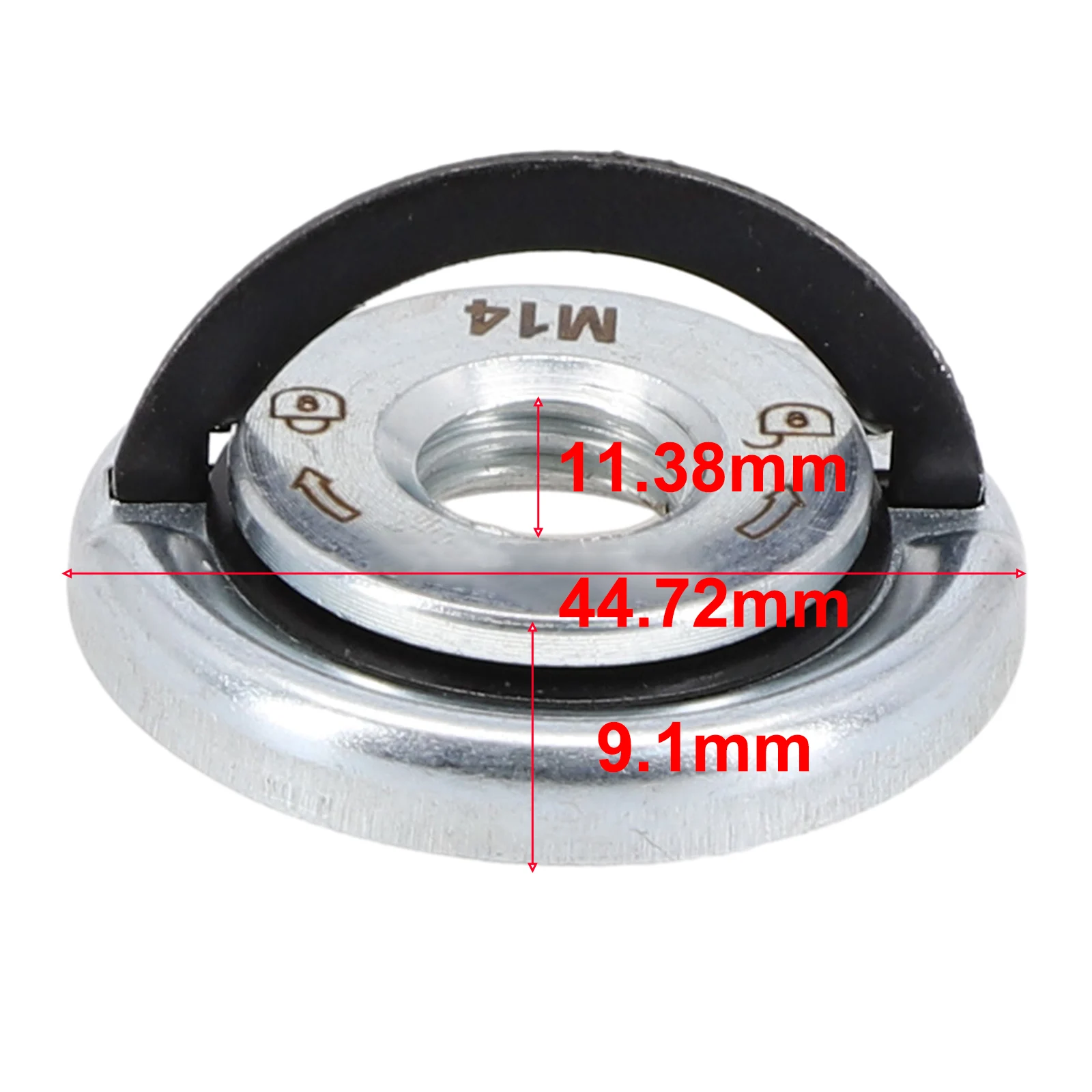 M14 Self Locking Grinder Pressing Plate Flange Nut Improve Grinding Efficiency Abrasive Tools Angle Grinder Power Tools