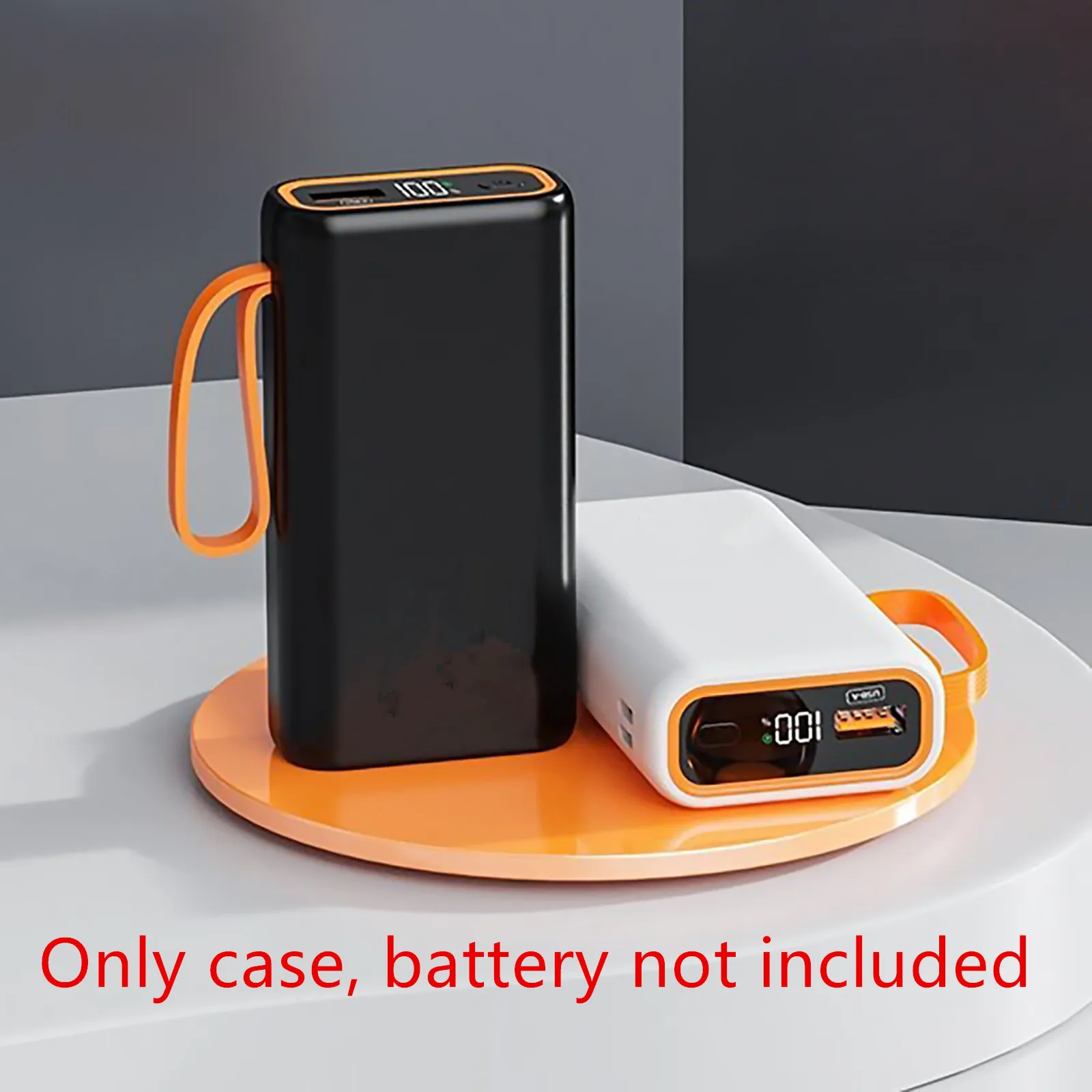 2*21700 DIY Power Bank Case Super Fast Charging External Battey Charger Shell Welded With LCD Digital Display For Smartphone New