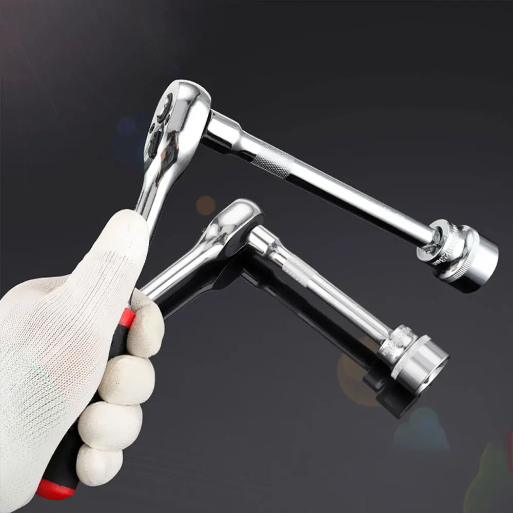 1/4" 3/8" 1/2" Socket Ratchet Wrench Extension Bar 50/75/100/125/150/250mm Long Bar Steering Sleeve Connecting Rod Accessories
