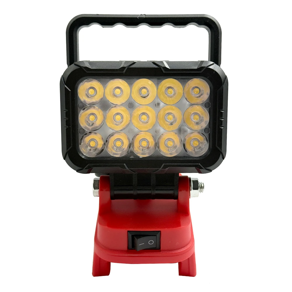 LED Light For Milwaukee Battery M-18 3In Portable Spotlight Cordless Outdoor Work Fishing Handheld Emergency Tool Light