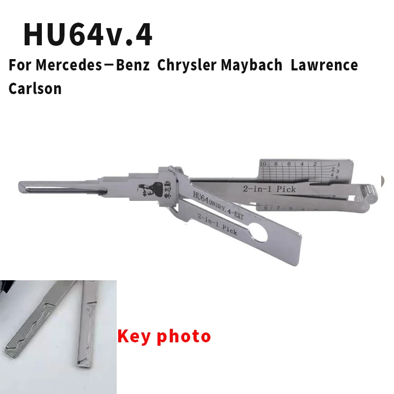LISHI 2in1 Decoder For Volkswagen Audi Mercedes-Benz Skoda Porsche Ford Chevy Buick Hyundai Toyota BMW Locksmtihs tool