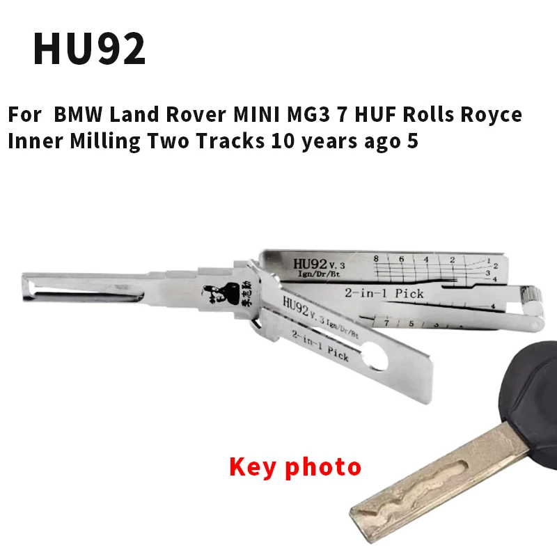 LISHI 2in1 Decoder For Volkswagen Audi Mercedes-Benz Skoda Porsche Ford Chevy Buick Hyundai Toyota BMW Locksmtihs tool