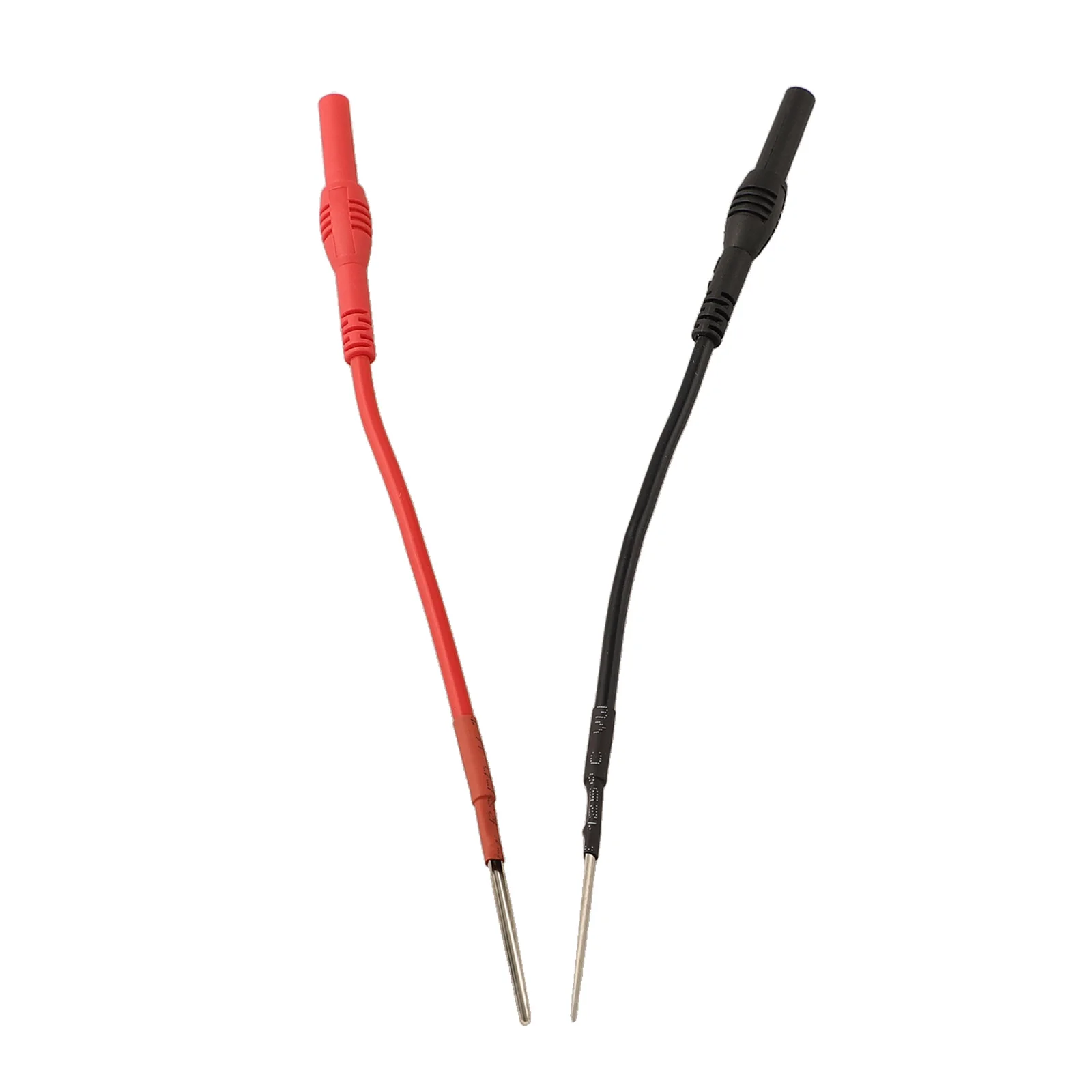 2pcs Silicone Flexible Spoon Back Probe For 4mm Banana Test Leads 25V 10A Automotive Post Probe Kit Industrial Testing Tools