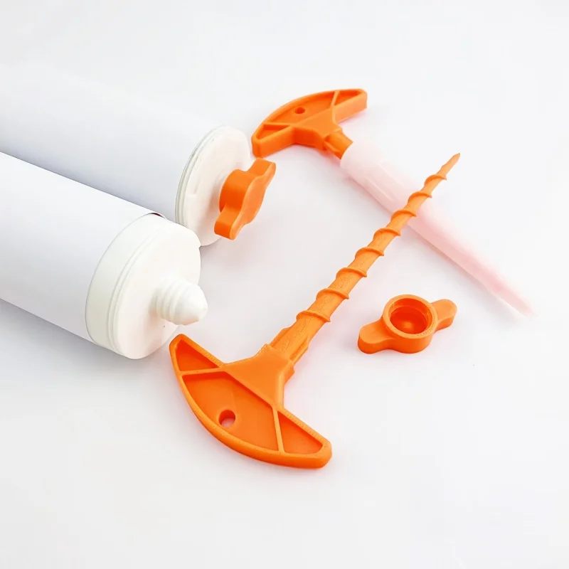Multifunctional Sealant Nozzle Cleaner and Cap to Prevent Quick Drying of Core Pipes Standard Size for Glass Glue Handy DIY Tool