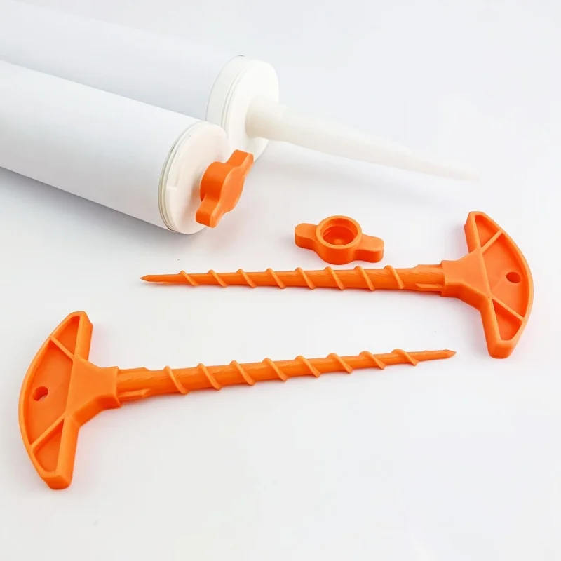 Multifunctional Sealant Nozzle Cleaner and Cap to Prevent Quick Drying of Core Pipes Standard Size for Glass Glue Handy DIY Tool