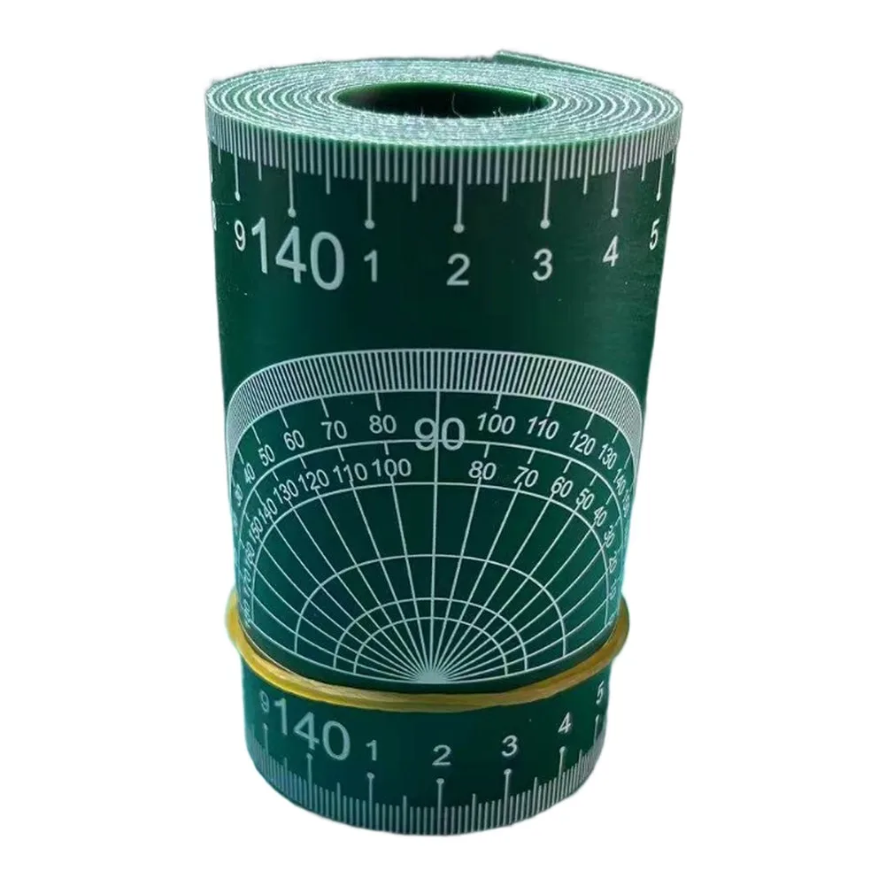 1pc 1-6inch Pipe Diameter Measuring Tape Pipe Trimming Paper Pipe Trimming Ruler Pipe Fitting Ring Millimeter-level Readings