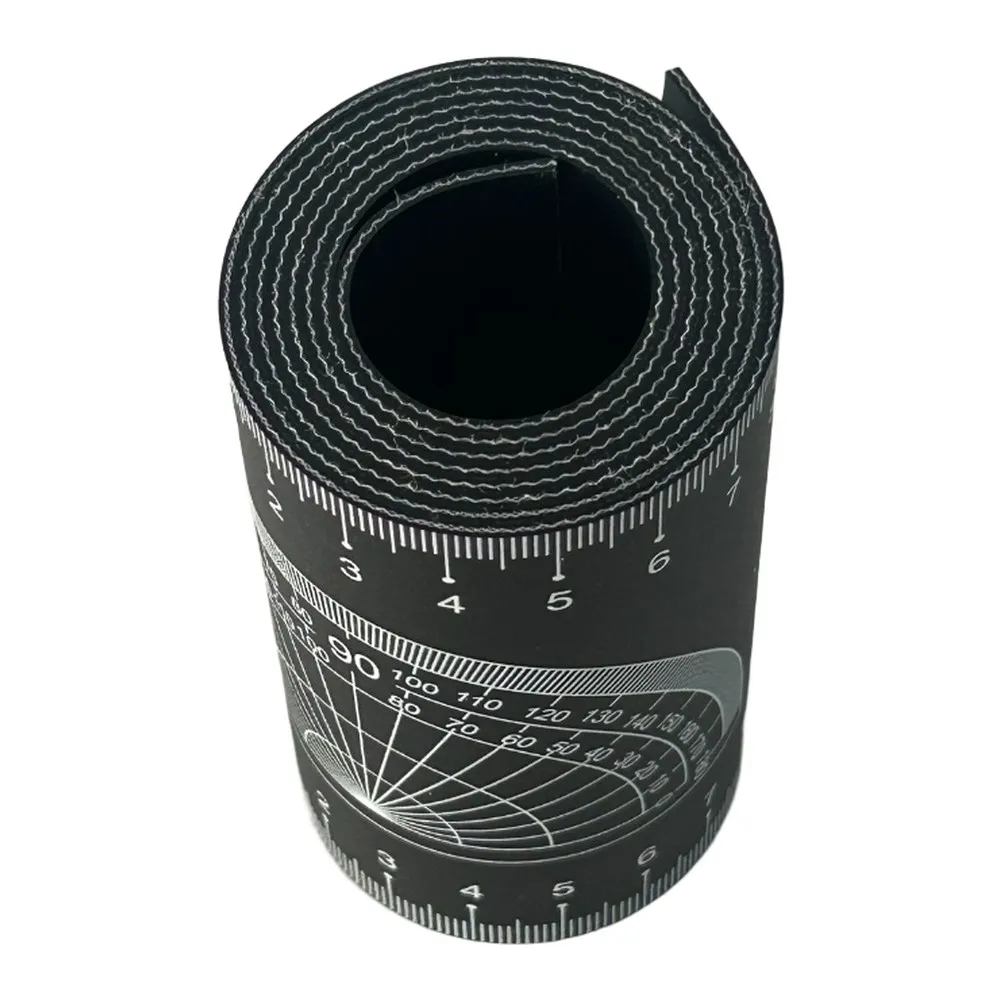 1pc 1-6inch Pipe Diameter Measuring Tape Pipe Trimming Paper Pipe Trimming Ruler Pipe Fitting Ring Millimeter-level Readings
