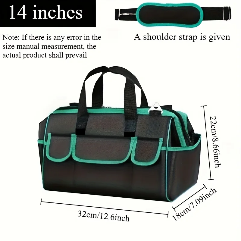 Handheld Tool Kit, Wear-resistant and High Load-bearing, Multifunctional Multi-layer Electrician Specific Tool Kit