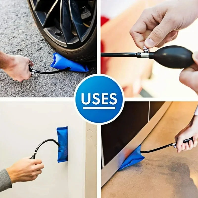 Air Wedge Bag Inflatable Pump Wedges – Professional Leveling & Alignment Tool for Car Door & Window Installation/Repair
