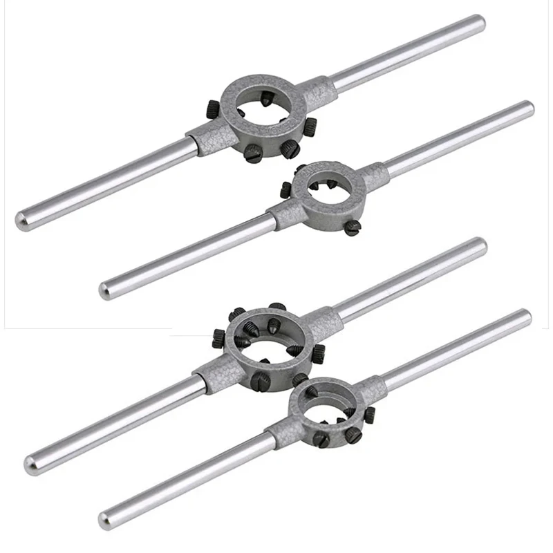 Round Die Wrench Adjustable Manual Die Wrench Holder Circular Die Handle Hand Tool For Dies Threading Tools