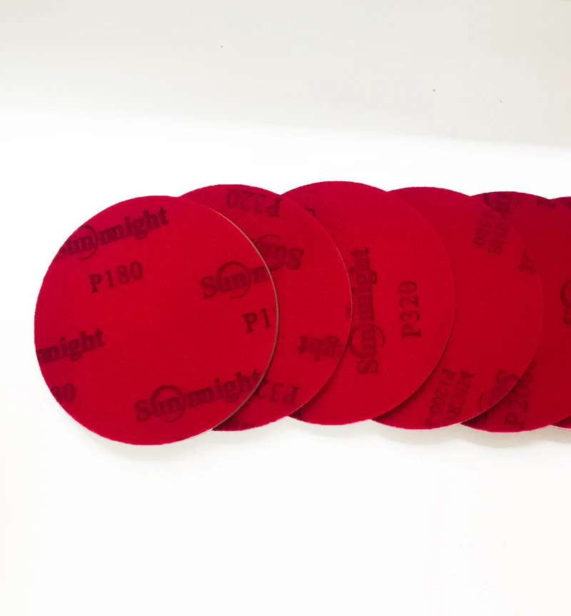 10PCS 5 Inch Foam Dry Wet Sponge Sandpaper Disc Flocking 180-3000 Grit Abrasive Tools For Grinding Sandpaper