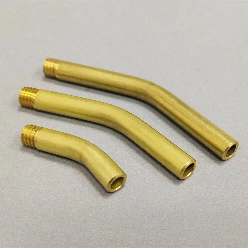 M5/M6/M8 Threaded Brass Hollow Bent Tube