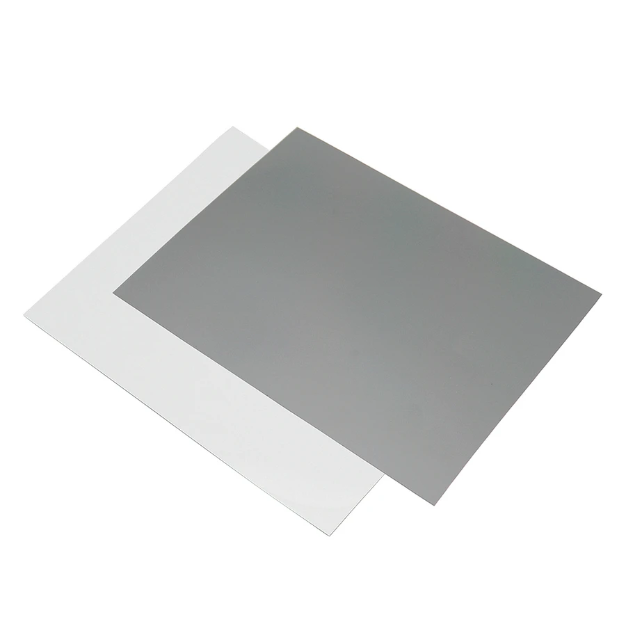 1/2/5PCS Silver Bottom Reflective Polarizer Film For Calculator Motorcycle LCD Display Repairing Accessories 200X170MM